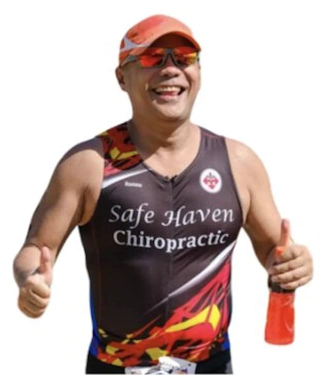 Romeo Abada triathlon