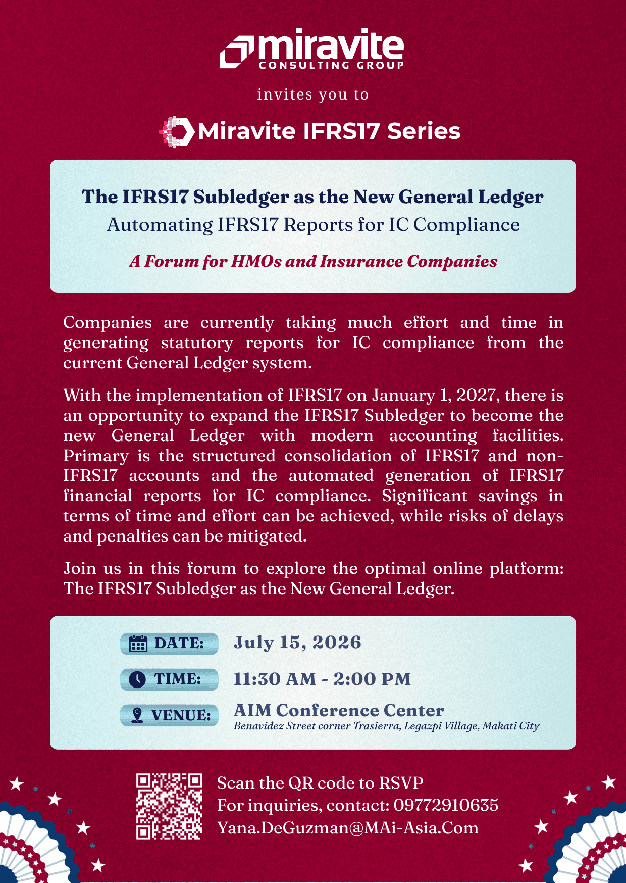 The IFRS17 Subledger as the New General Ledger: Automating IFRS17 Reports for IC Compliance